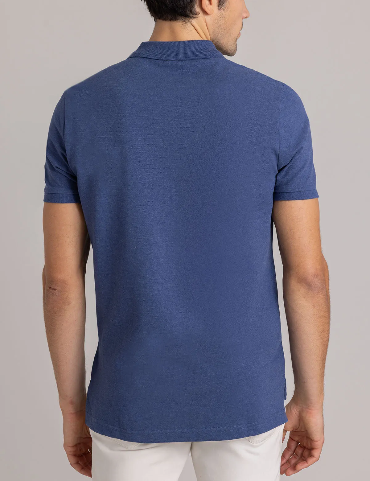 SOLID PIQUE SMALL LOGO POLO SHIRT sold by U.S. Polo Assn. product image thumbnail 4