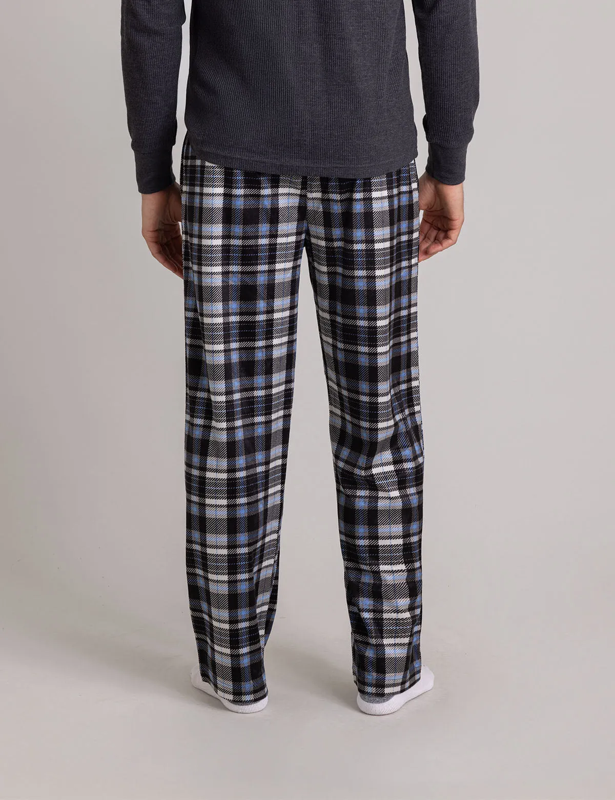 PLAID LUXE FLEECE PANTS sold by U.S. Polo Assn. product image thumbnail 3