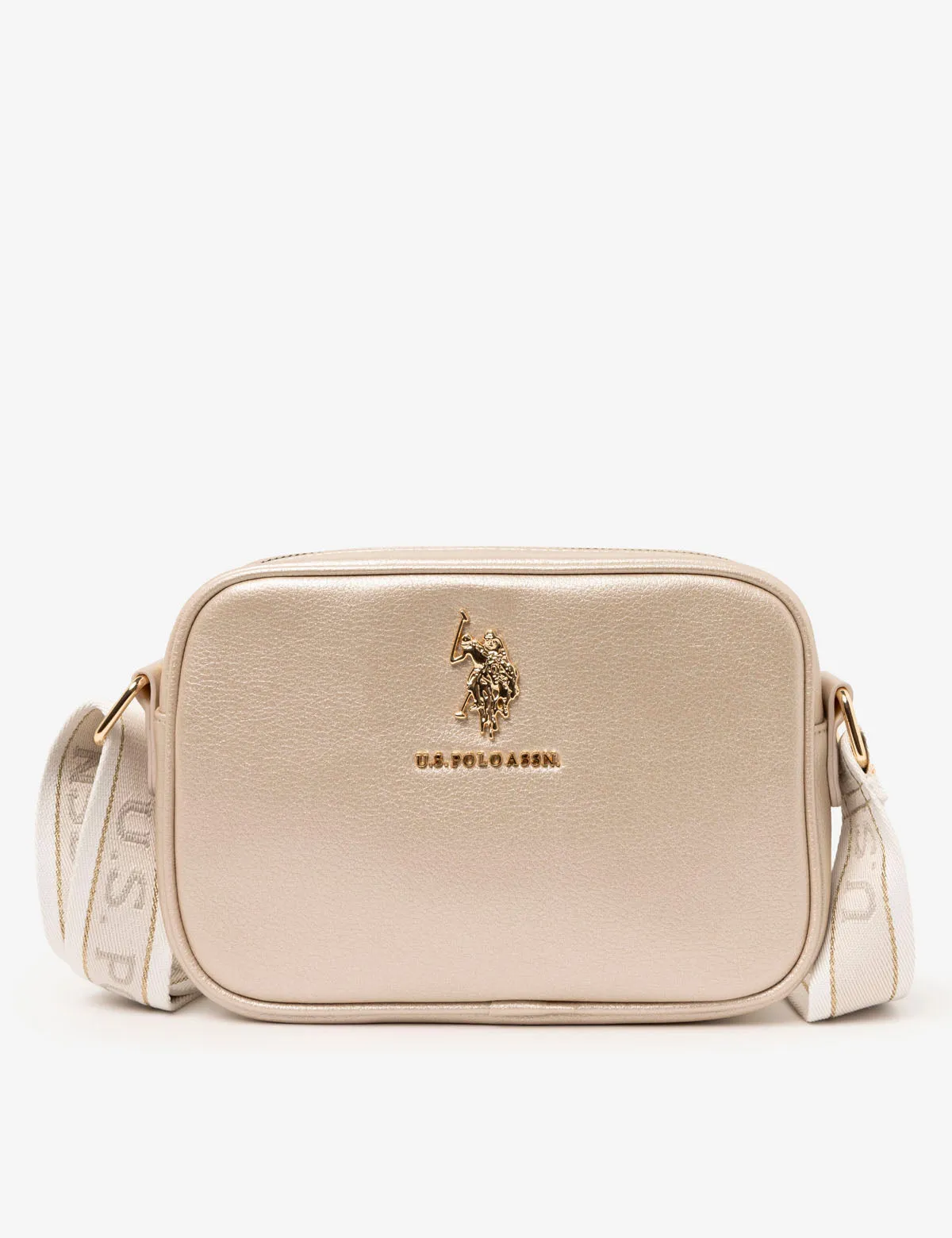 CLASSIC ZIP METALLIC CROSSBODY BAG sold by U.S. Polo Assn. product image thumbnail 2