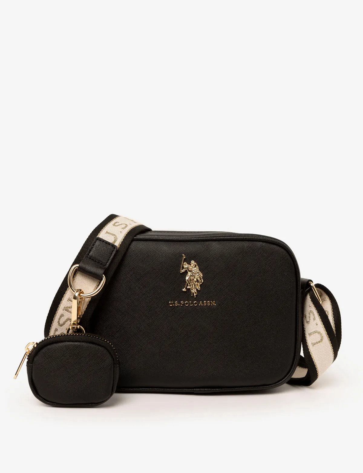 CLASSIC ZIP CROSSBODY BAG WITH POUCH sold by U.S. Polo Assn.