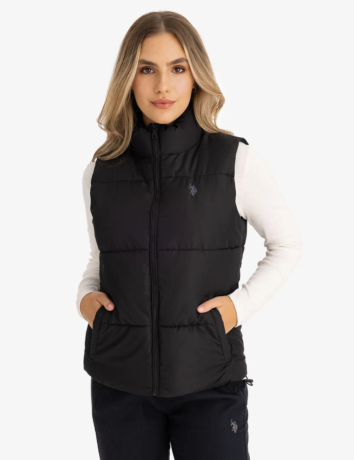 CLASSIC PUFFER VEST WITH ZIP POCKETS sold by U.S. Polo Assn. product image thumbnail 5