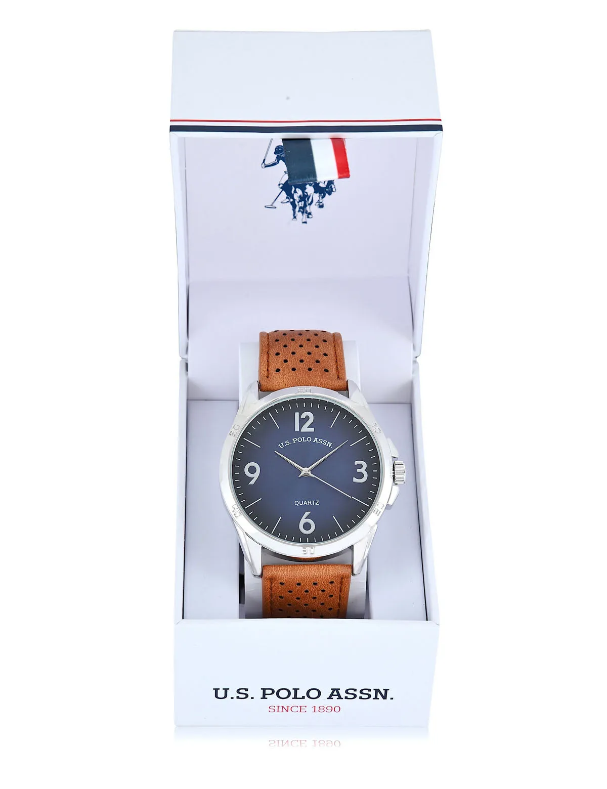 MENS CLASSIC BROWN STRAP WATCH sold by U.S. Polo Assn. product image thumbnail 2