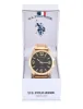 MENS GOLD LINK BRACELET WATCH sold by U.S. Polo Assn.