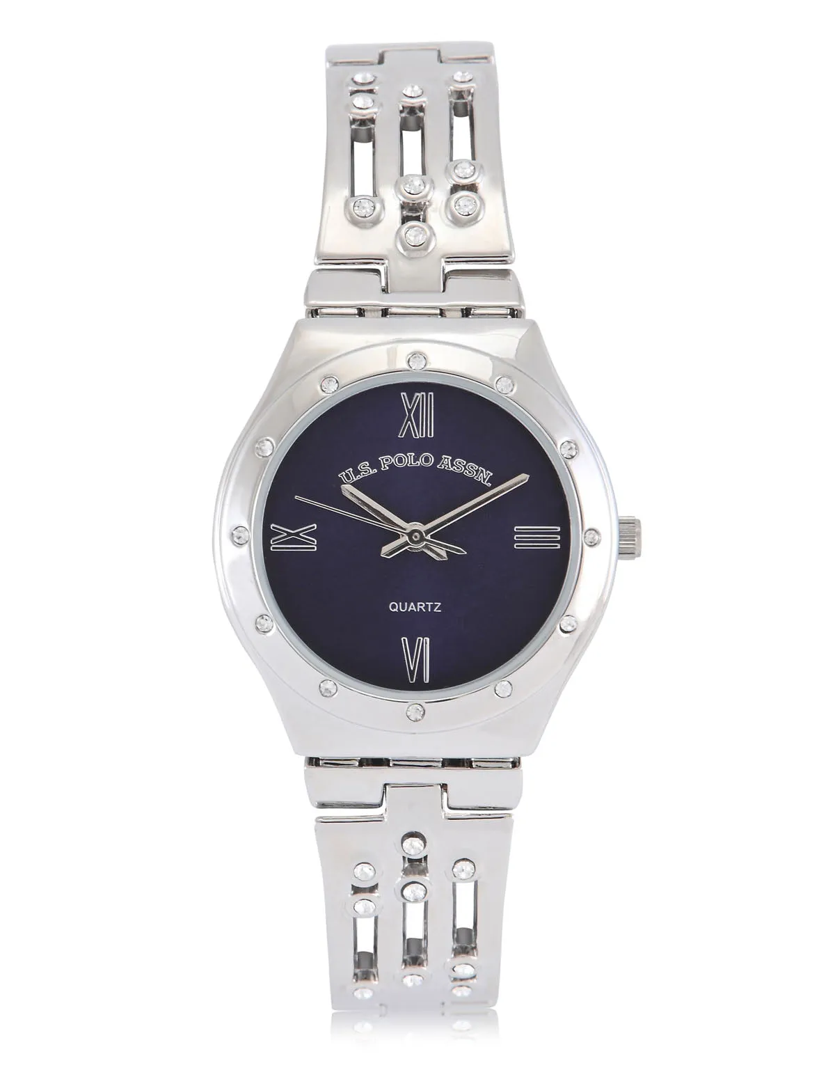 LADIES SILVER ANALOG BRACELET WATCH sold by U.S. Polo Assn. product image thumbnail 3