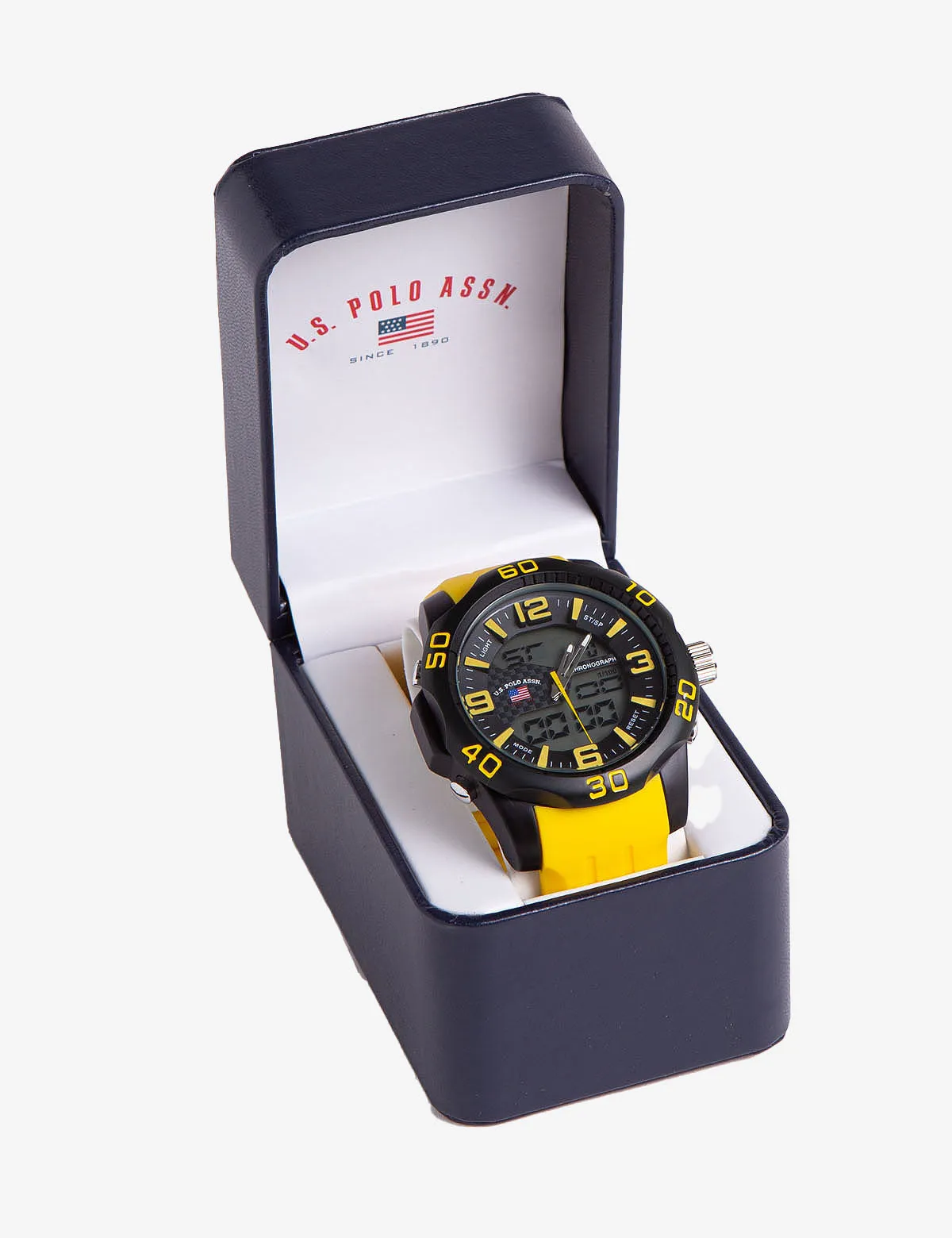MEN'S YELLOW ANA DIGI SPORT WATCH sold by U.S. Polo Assn. product image thumbnail 2