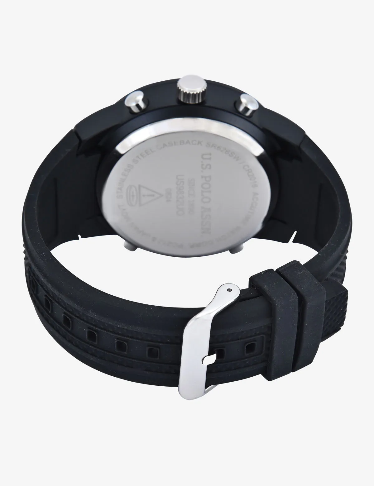 MENS BLACK STRAP ANA DIGI SPORT WATCH sold by U.S. Polo Assn. product image thumbnail 5