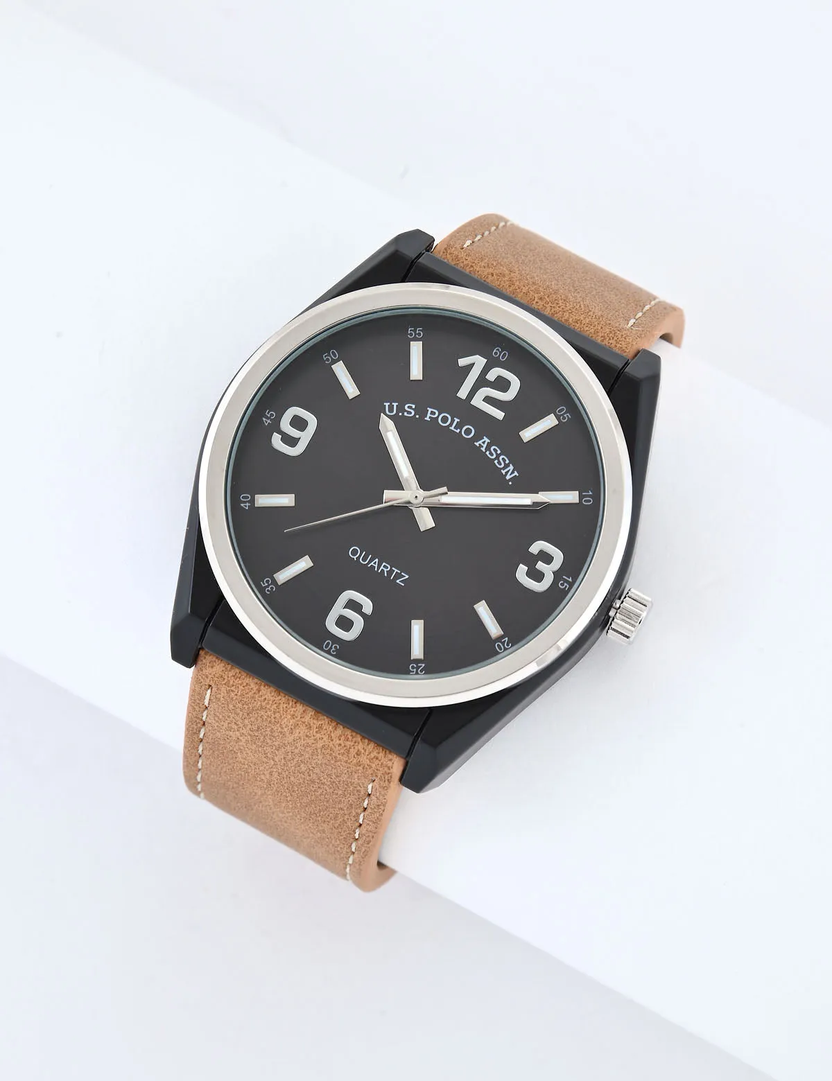 MENS CLASSIC BROWN STRAP WATCH sold by U.S. Polo Assn.