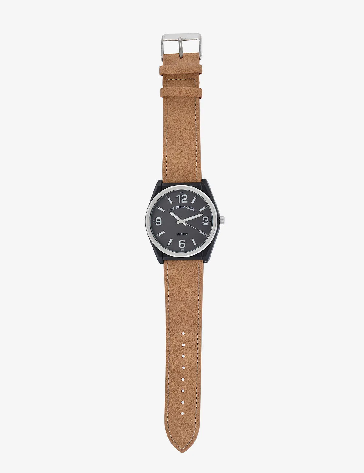 MENS CLASSIC BROWN STRAP WATCH sold by U.S. Polo Assn. product image thumbnail 5