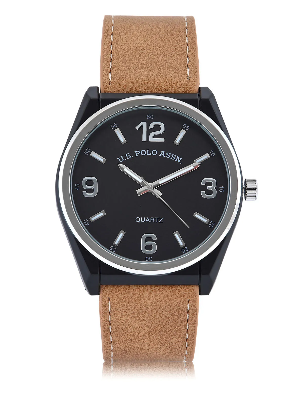 MENS CLASSIC BROWN STRAP WATCH sold by U.S. Polo Assn. product image thumbnail 3