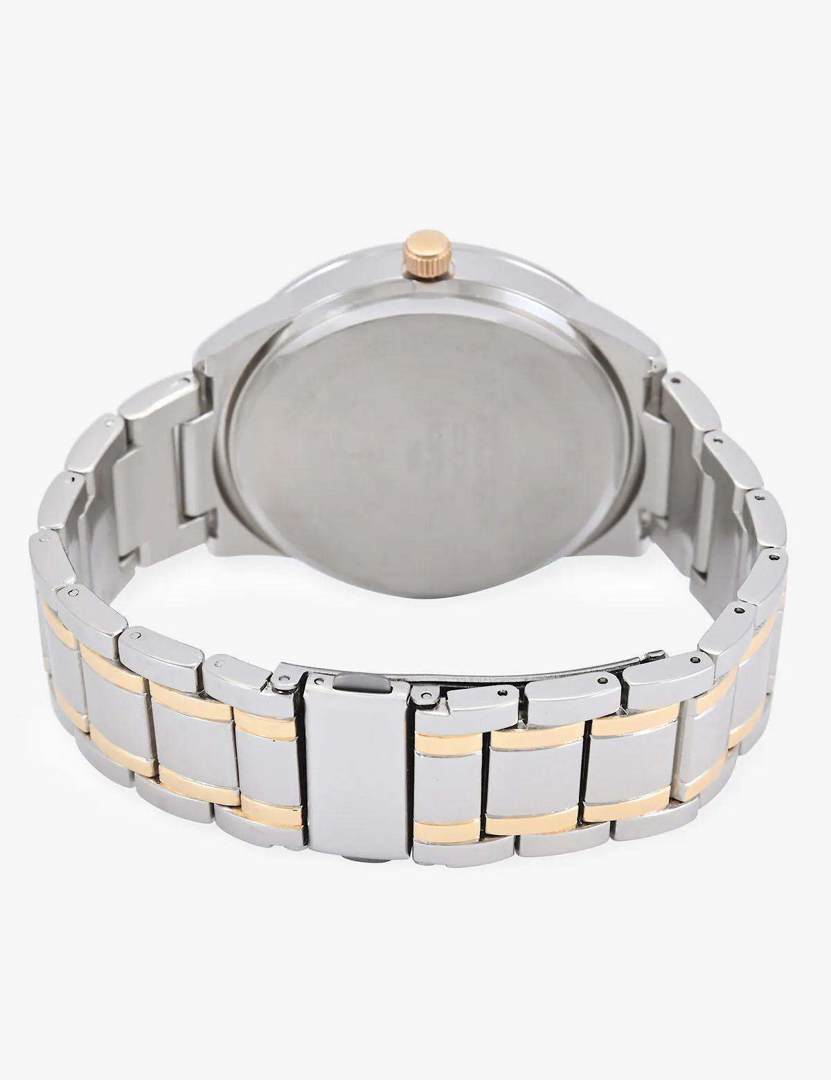 MENS SILVER LINK BRACELET WATCH sold by U.S. Polo Assn. product image thumbnail 4