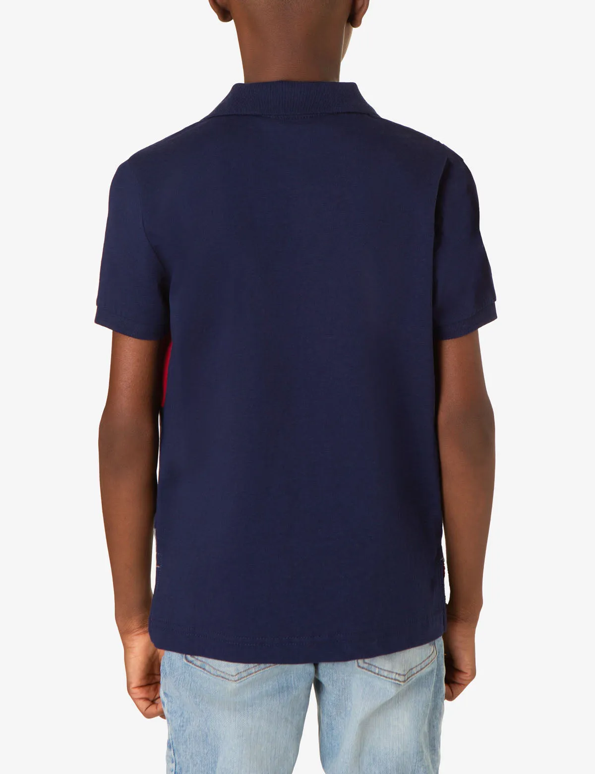 BOYS COLORBLOCK JERSEY POLO SHIRT sold by U.S. Polo Assn. product image thumbnail 4