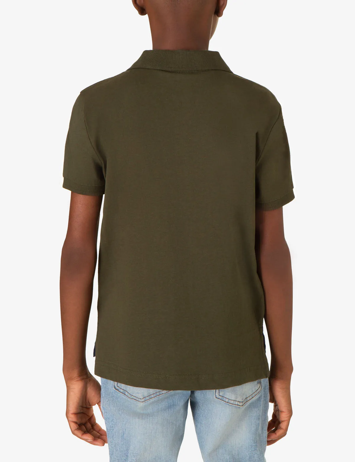 BOYS COLORBLOCK JERSEY POLO SHIRT sold by U.S. Polo Assn. product image thumbnail 2