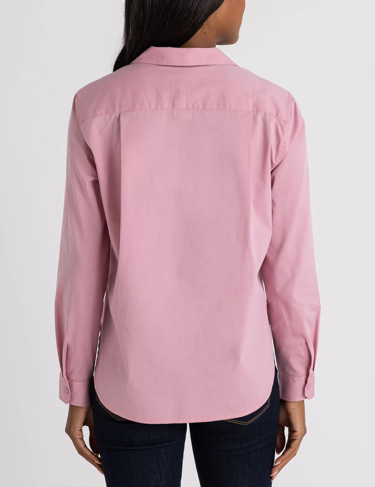 LONG SLEEVE RELAXED POPLIN SHIRT sold by U.S. Polo Assn. product image thumbnail 5