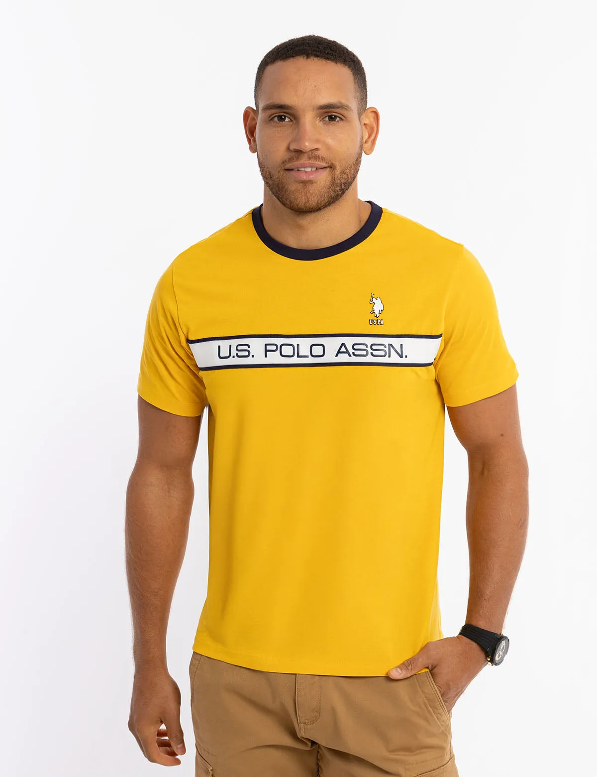 JERSEY RINGER TRICOT T-SHIRT sold by U.S. Polo Assn. product image thumbnail 5