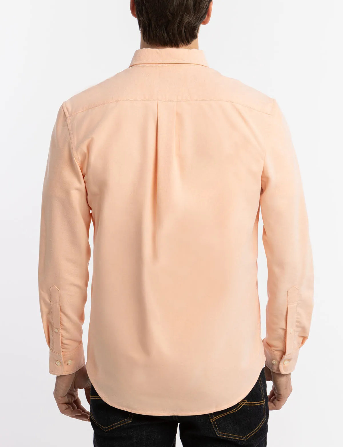 LONG SLEEVE STRETCH OXFORD SHIRT sold by U.S. Polo Assn. product image thumbnail 4