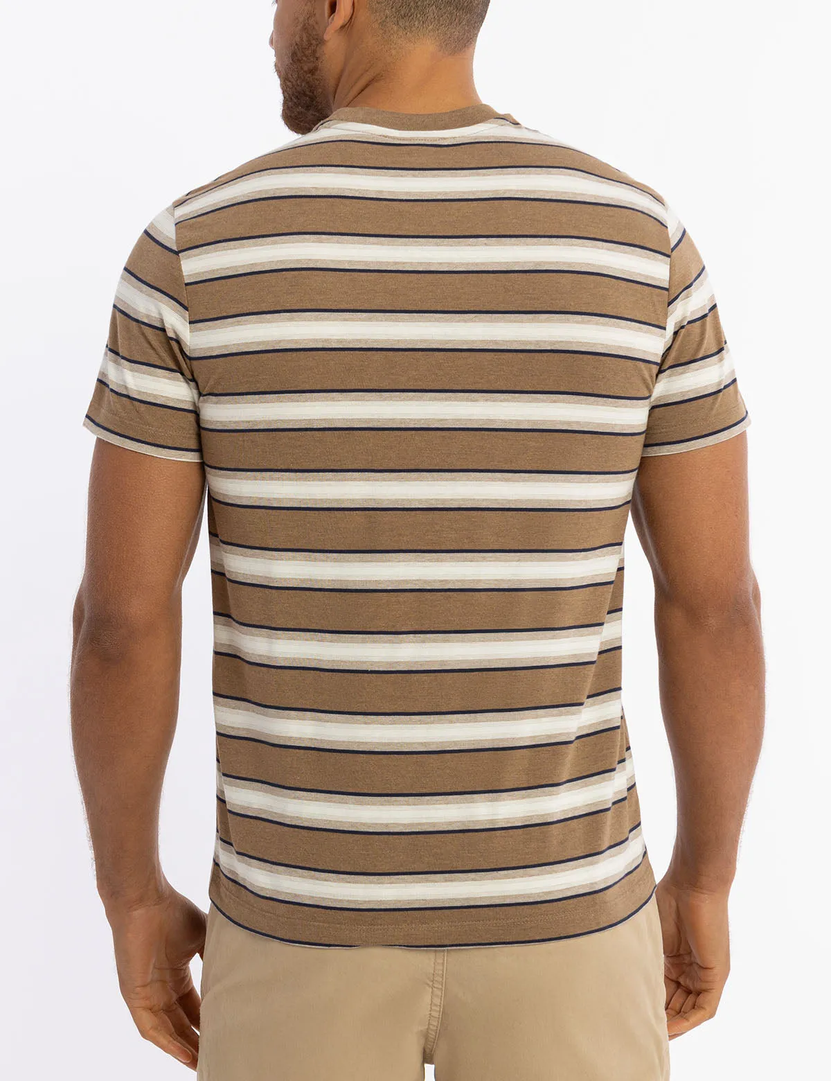 YARN DYE OMBRE STRIPE JERSEY T-SHIRT sold by U.S. Polo Assn. product image thumbnail 4