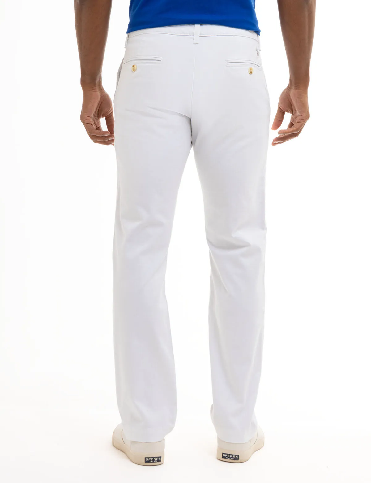 STRAIGHT TWILL CHINO PANTS sold by U.S. Polo Assn. product image thumbnail 3
