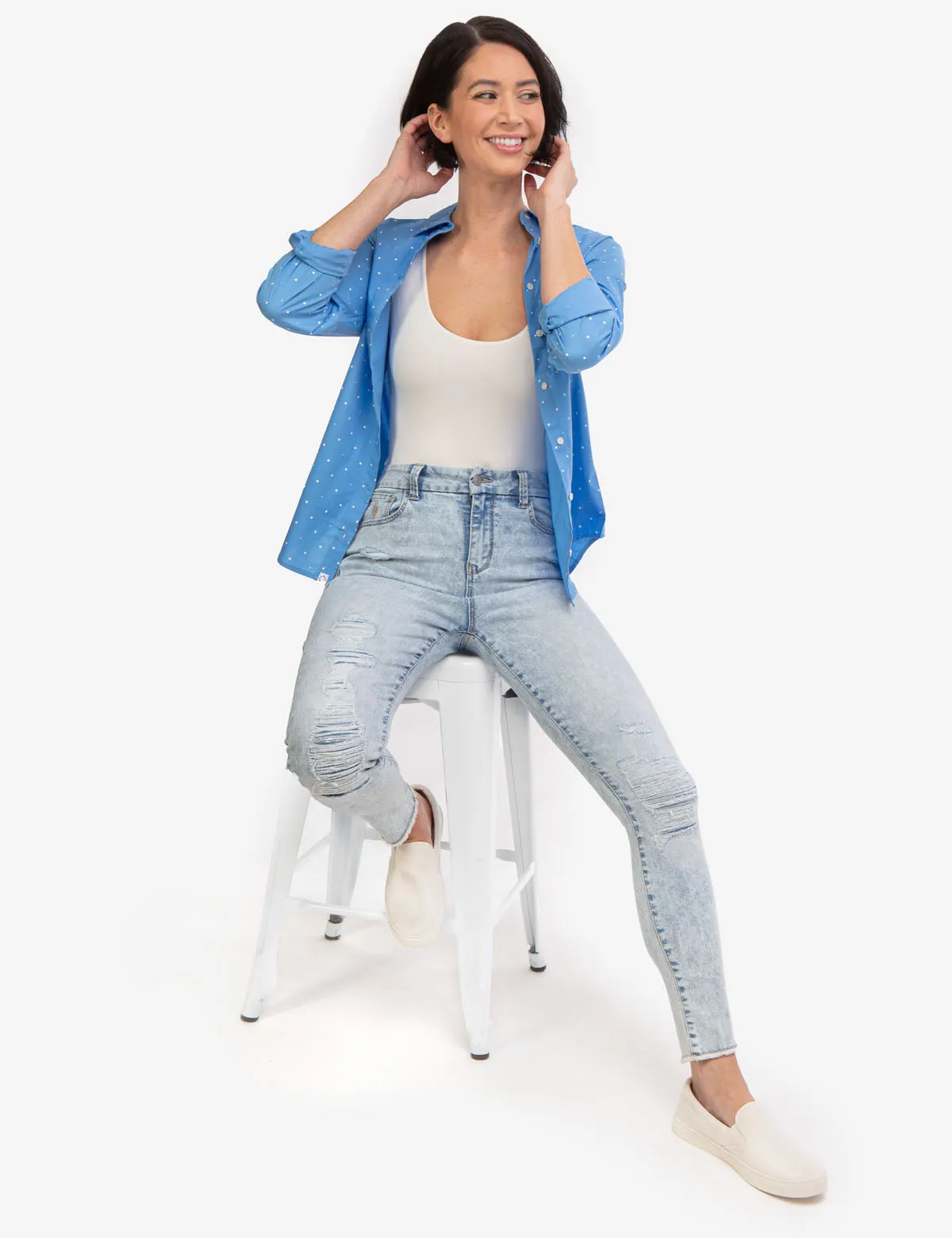 CURVY ULTRY HIGH RISE JEGGING sold by U.S. Polo Assn.