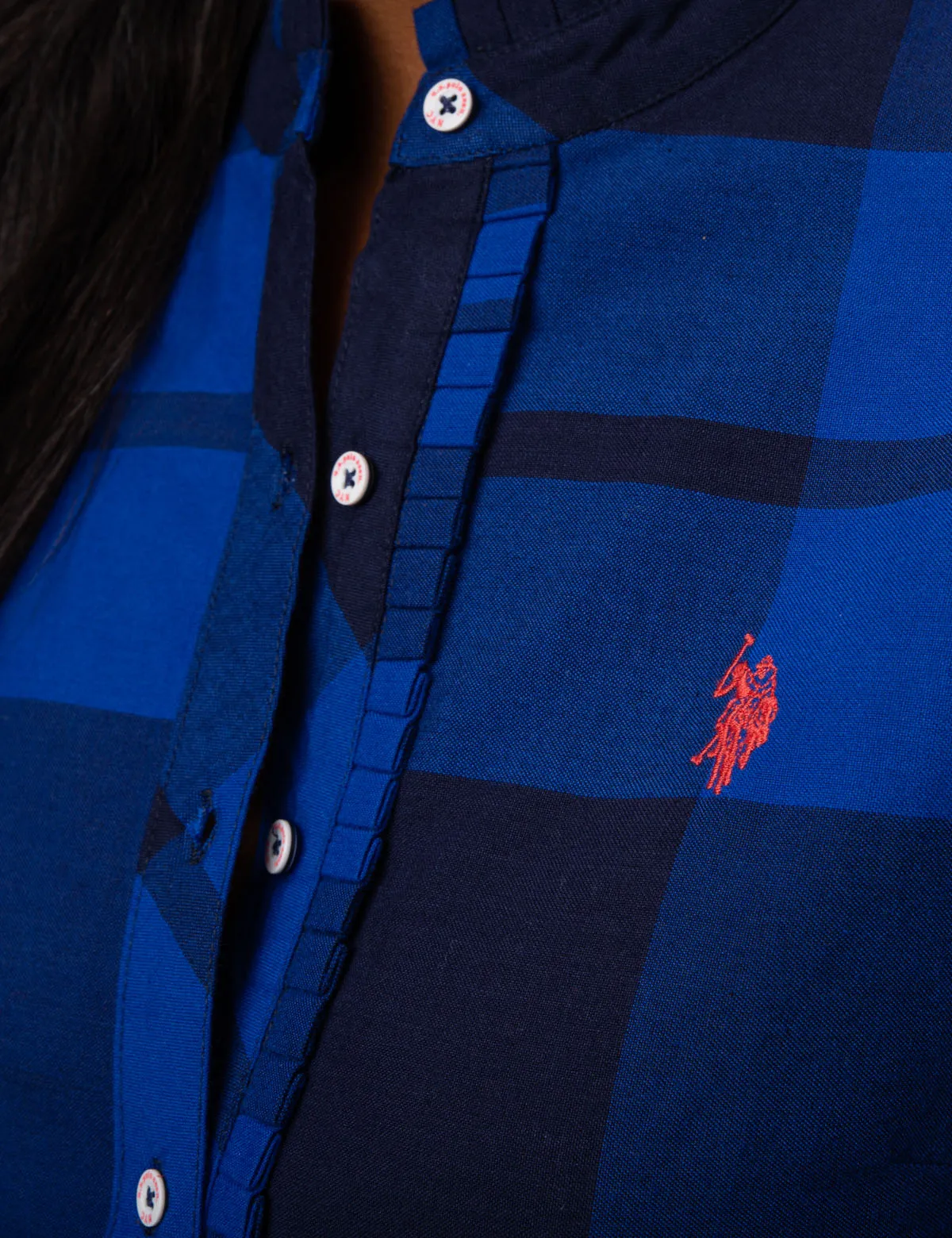 PLAID POPOVER SHIRT sold by U.S. Polo Assn. product image thumbnail 4