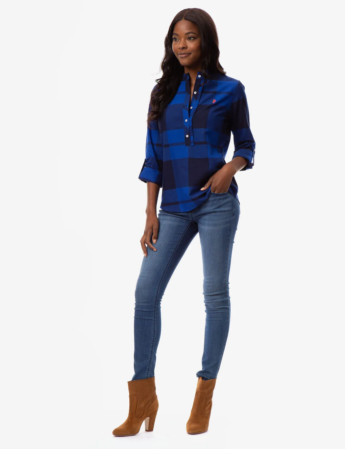 PLAID POPOVER SHIRT sold by U.S. Polo Assn. product image thumbnail 2