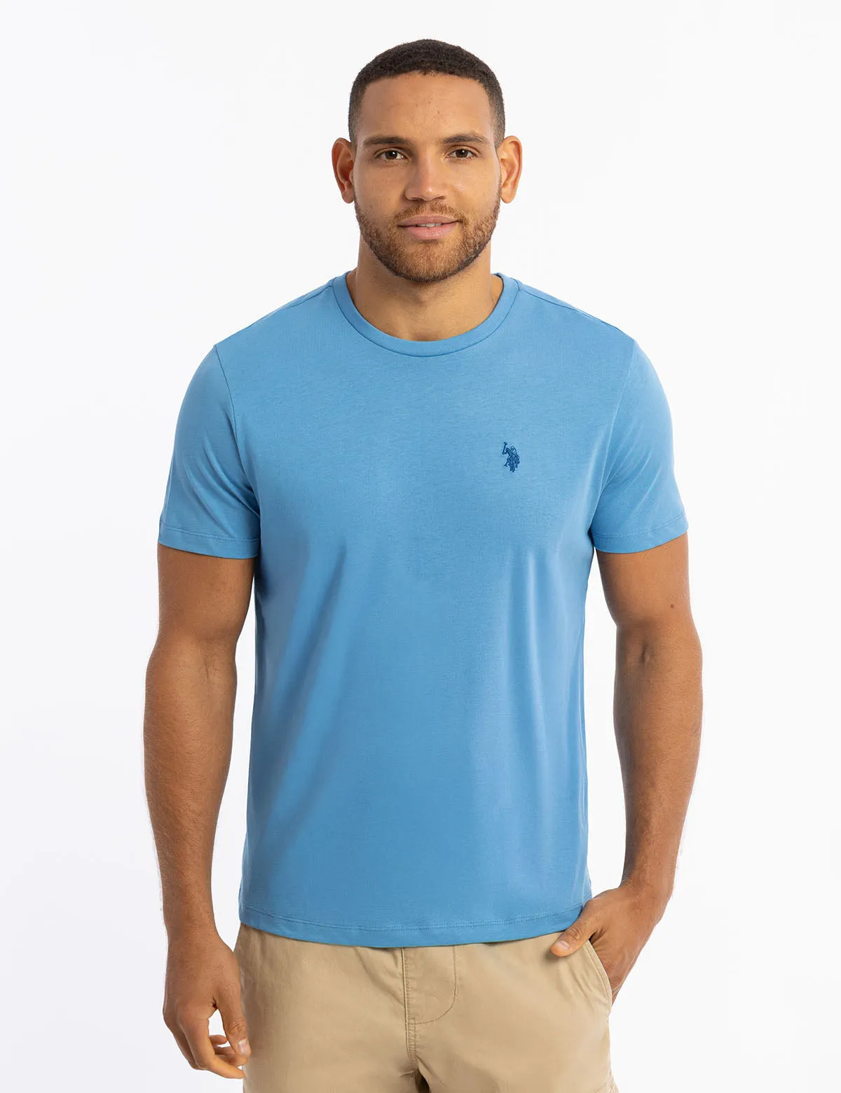 SOLID CREW NECK T-SHIRT sold by U.S. Polo Assn.