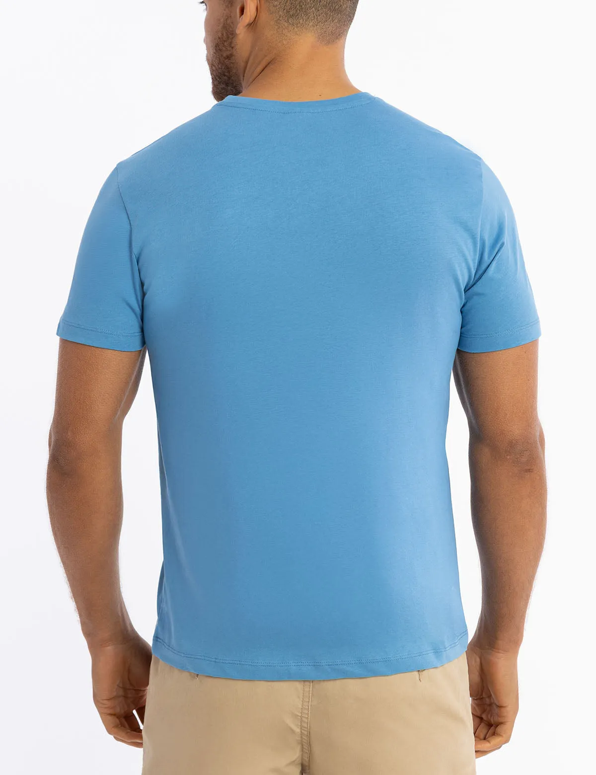 SOLID CREW NECK T-SHIRT sold by U.S. Polo Assn. product image thumbnail 3