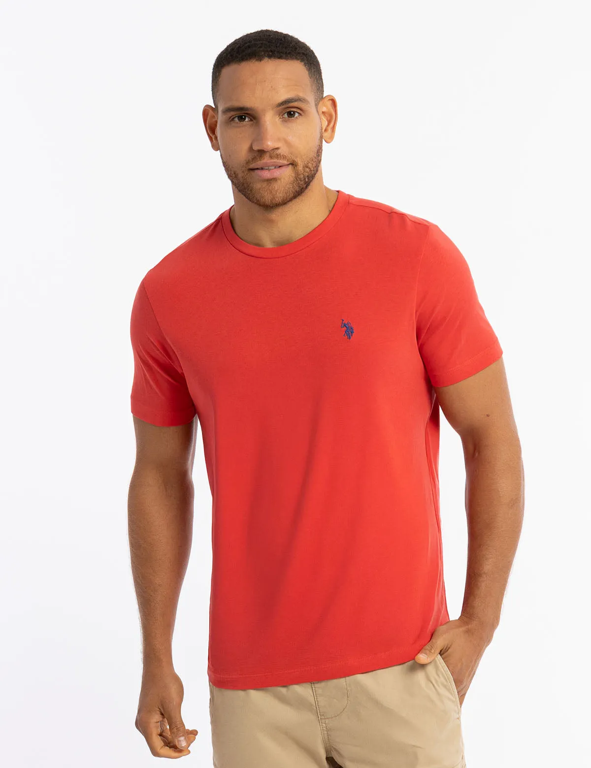 SOLID CREW NECK T-SHIRT sold by U.S. Polo Assn. product image thumbnail 5