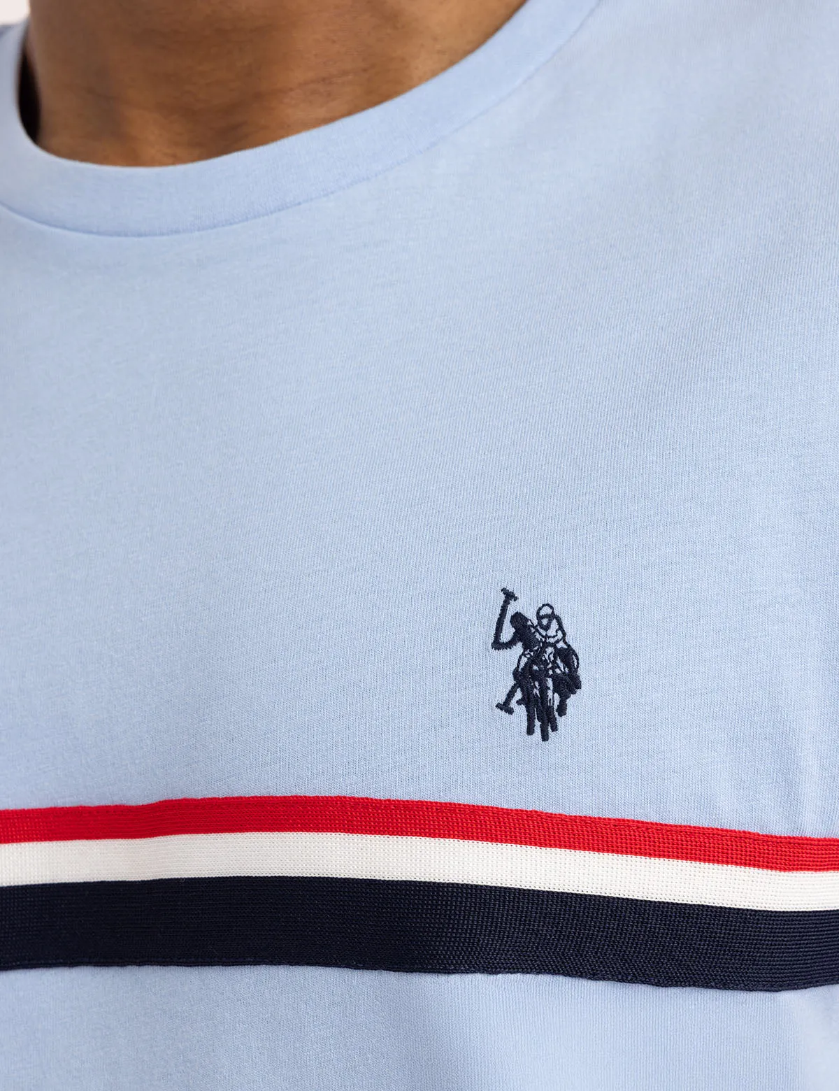 SIGNATURE TRICOT PIECED JERSEY T-SHIRT sold by U.S. Polo Assn. product image thumbnail 2