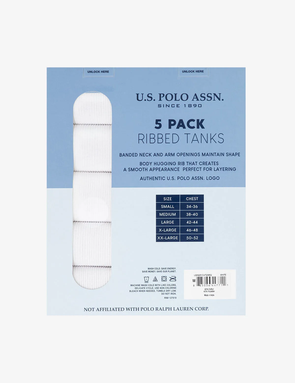 5 PACK A SHIRTS sold by U.S. Polo Assn. product image thumbnail 4