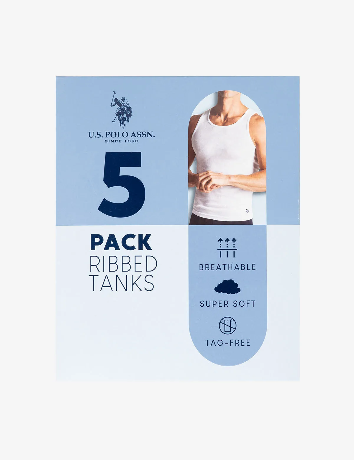5 PACK A SHIRTS sold by U.S. Polo Assn. product image thumbnail 3