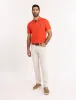 MULTI COLOR BIG LOGO SOLID POLO SHIRT sold by U.S. Polo Assn.