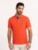MULTI COLOR BIG LOGO SOLID POLO SHIRT sold by U.S. Polo Assn.