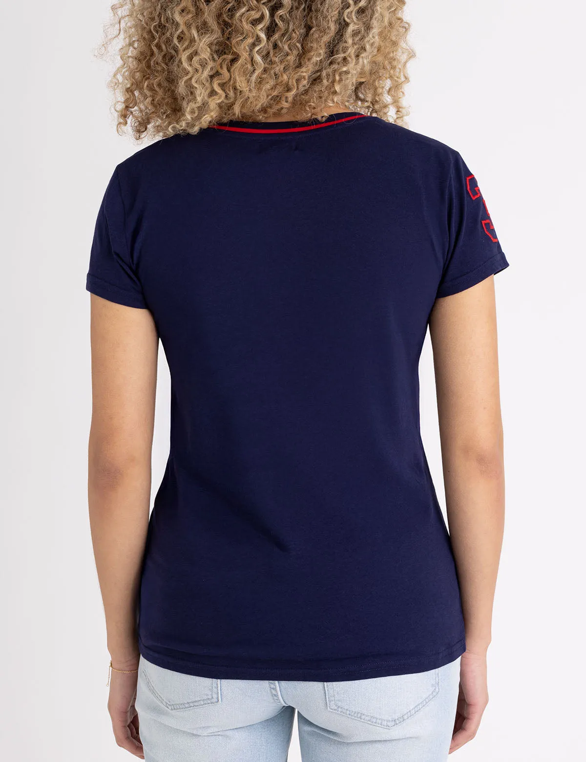 TRIPLE CROWN V-NECK T-SHIRT sold by U.S. Polo Assn. product image thumbnail 5