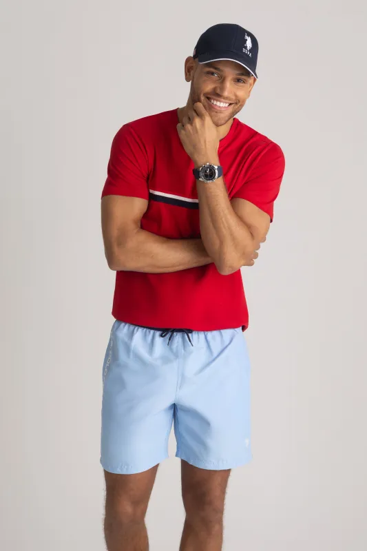 7" SIDE PANEL SWIM SHORTS sold by U.S. Polo Assn.