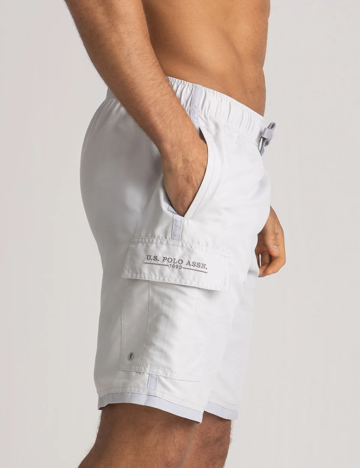 10" TONAL CARGO SWIM SHORTS sold by U.S. Polo Assn. product image thumbnail 5