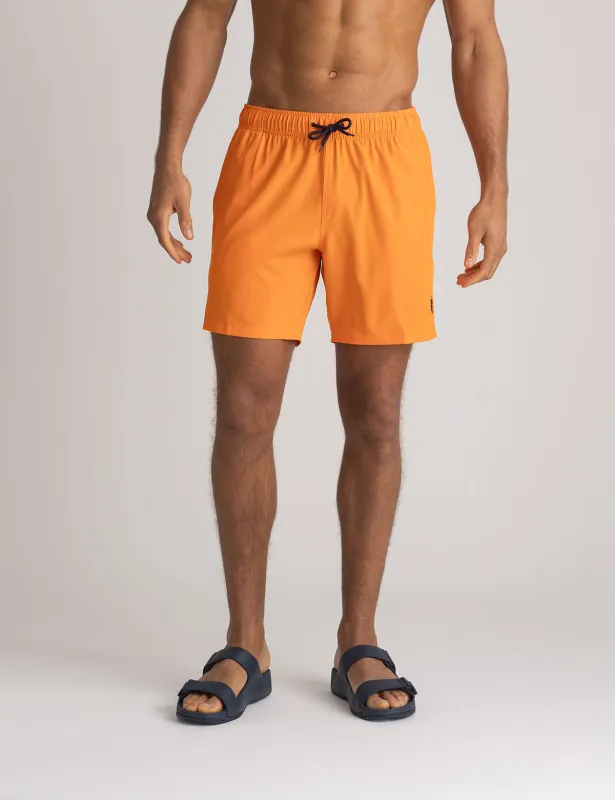 7" STRETCH COMPRESSION SWIM SHORTS sold by U.S. Polo Assn.