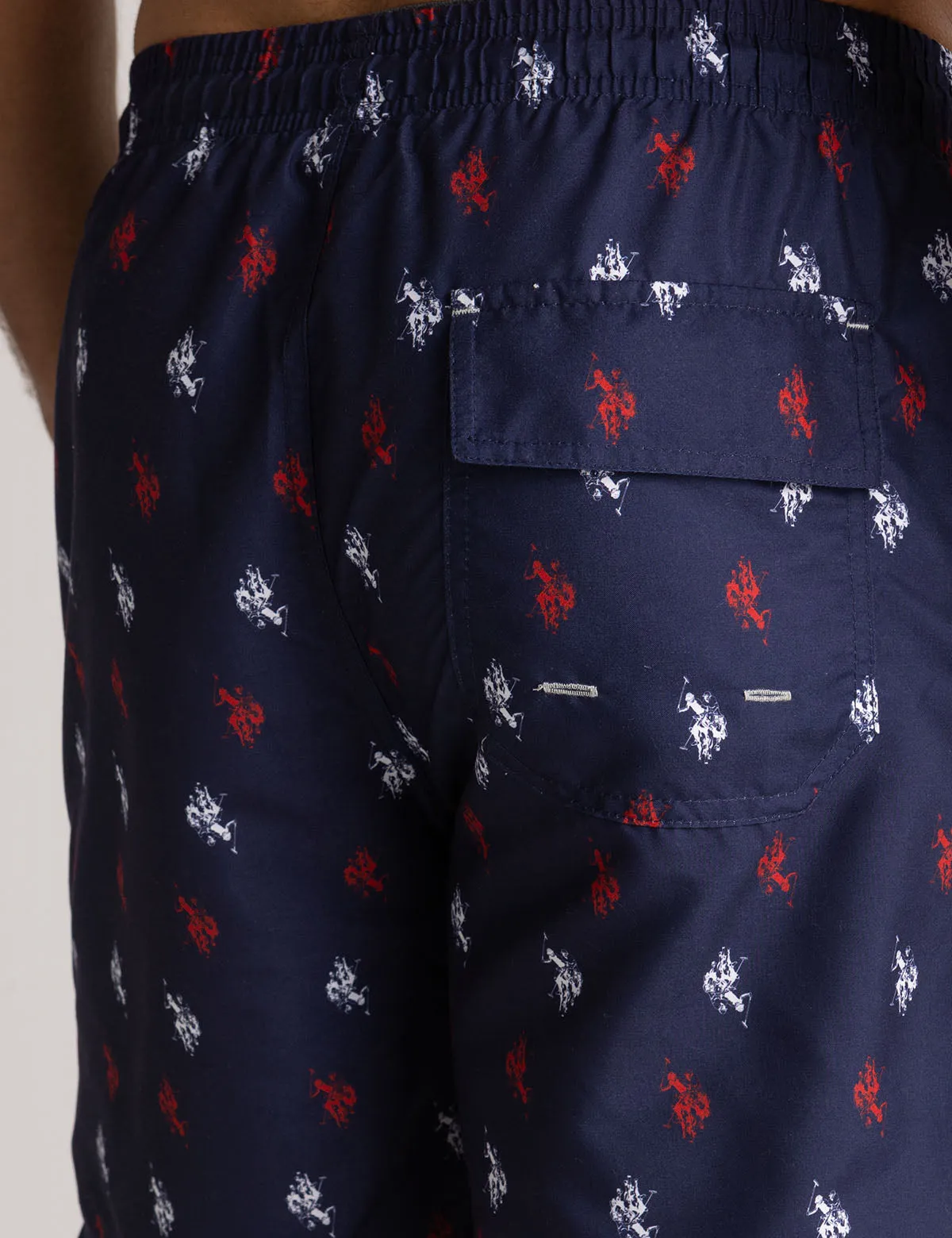 7" ALL OVER LOGO SWIM TRUNKS sold by U.S. Polo Assn. product image thumbnail 3