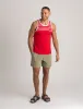 YARN DYE COLOR BLOCK STRIPE MUSCLE TANK sold by U.S. Polo Assn.
