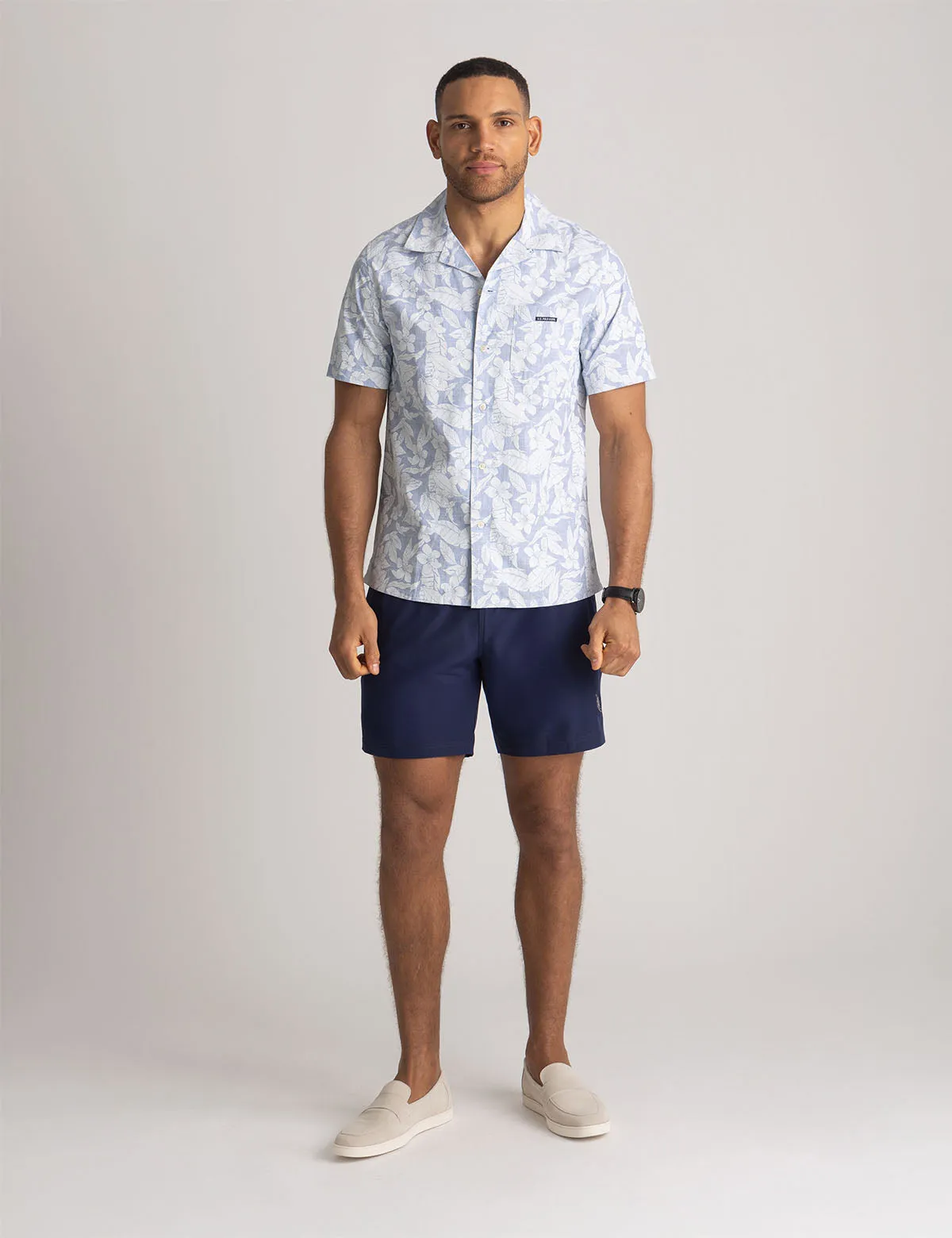 SHORT SLEEVE TROPICAL PRINT CAMP SHIRT sold by U.S. Polo Assn. product image thumbnail 2