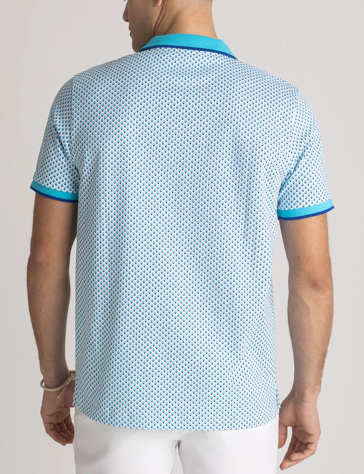 ALL OVER DOUBLE DIAMOND PRINT POLO SHIRT sold by U.S. Polo Assn. product image thumbnail 4