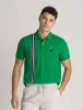 VERTICAL TRICOT TRIM PIQUE POLO SHIRT sold by U.S. Polo Assn.