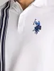 VERTICAL TRICOT TRIM PIQUE POLO SHIRT sold by U.S. Polo Assn.