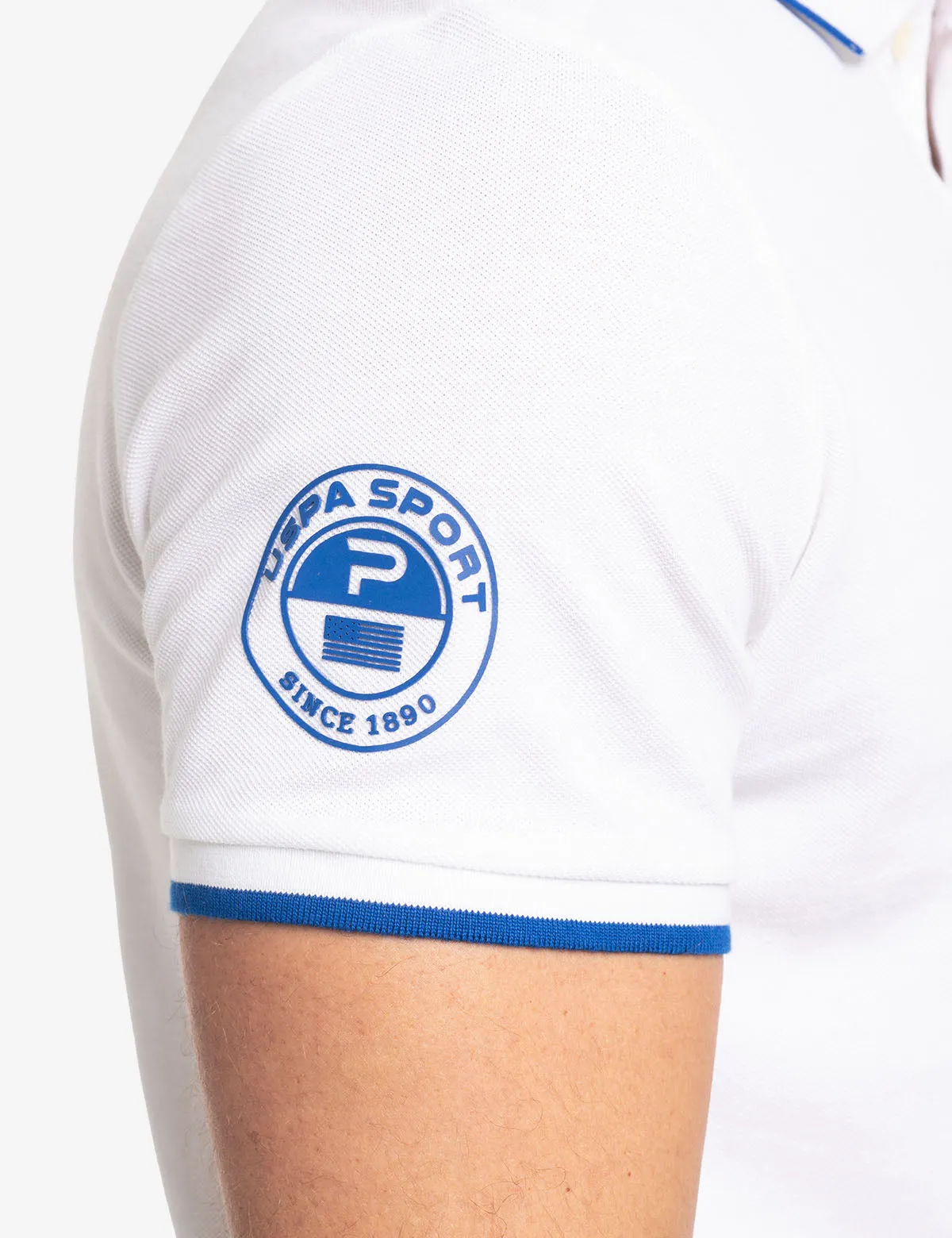 VERTICAL COLOR BLOCK PIQUE POLO SHIRT sold by U.S. Polo Assn. product image thumbnail 4