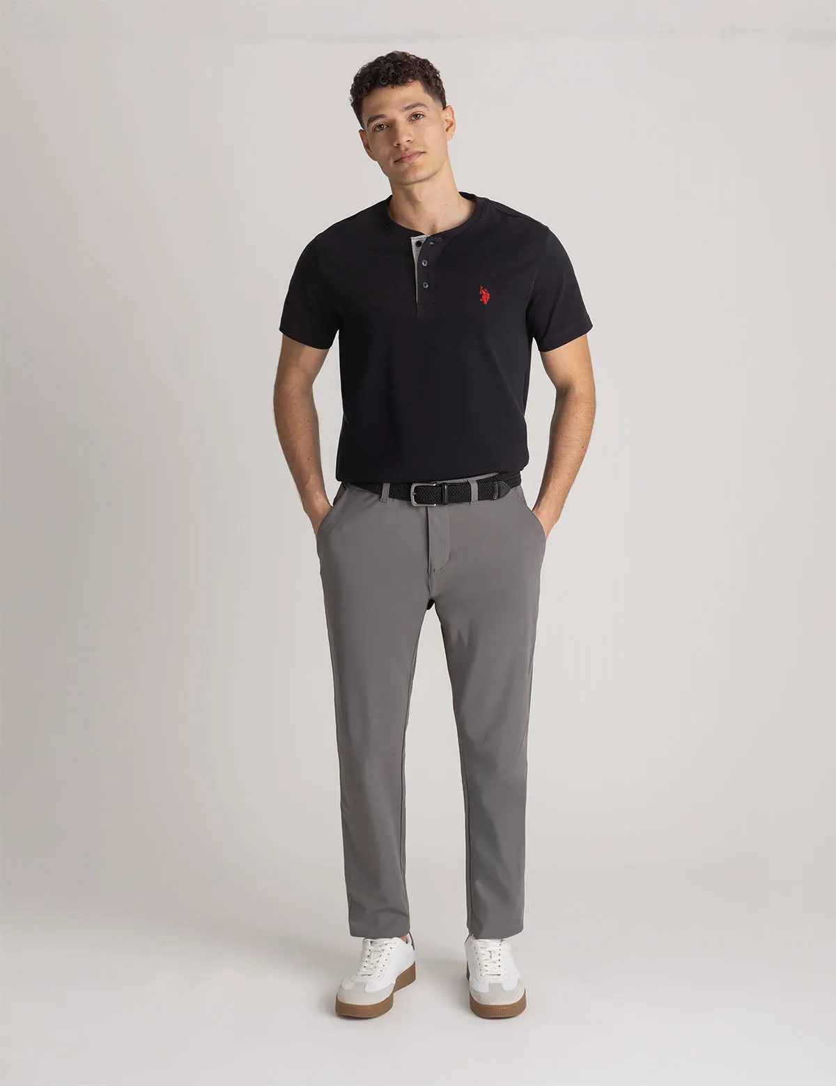 SOLID JERSEY HENLEY SHIRT sold by U.S. Polo Assn. product image thumbnail 5