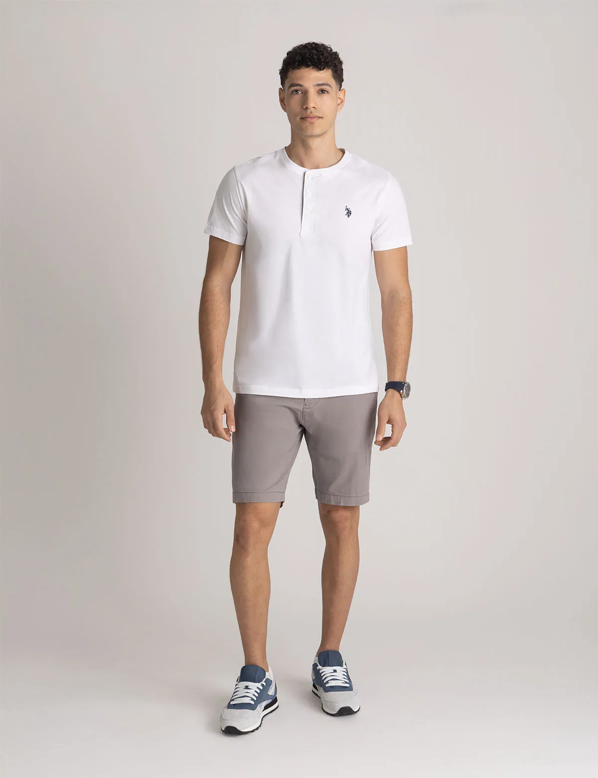 SOLID JERSEY HENLEY SHIRT sold by U.S. Polo Assn. product image thumbnail 2