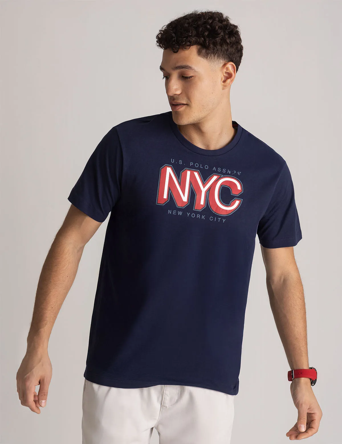 U.S. POLO ASSN. NYC GRAPHIC T-SHIRT sold by U.S. Polo Assn.