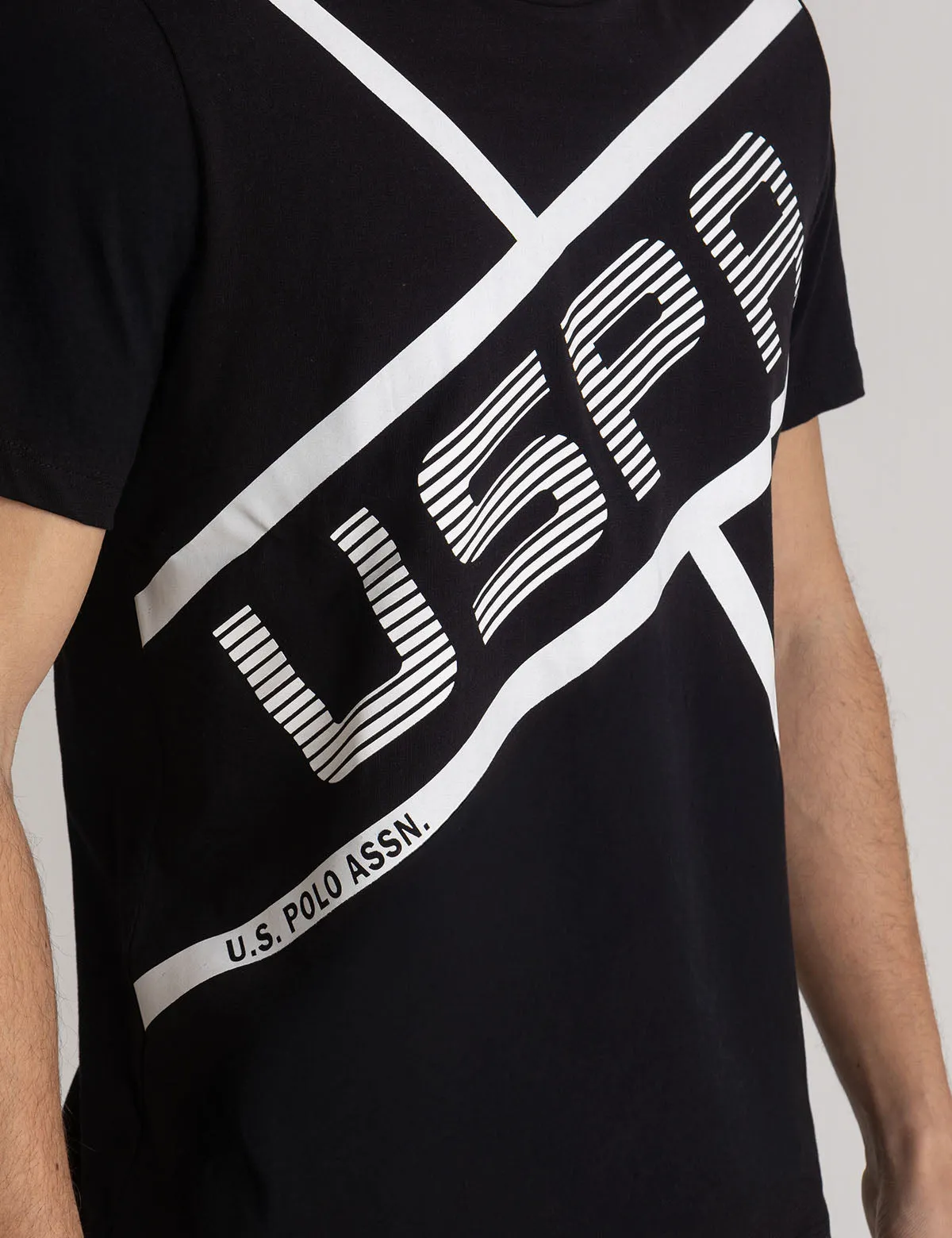 USPA LINEAR GRAPHIC JERSEY T-SHIRT sold by U.S. Polo Assn. product image thumbnail 4