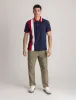 VERTICAL COLORBLOCK PIQUE POLO SHIRT sold by U.S. Polo Assn.