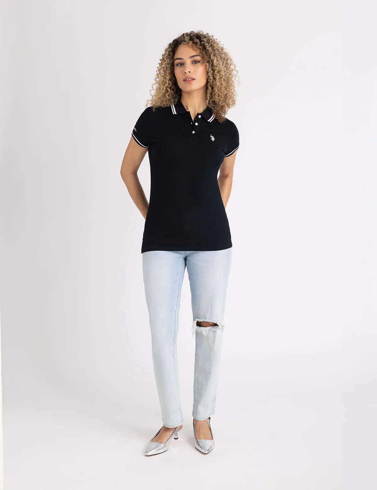 DOUBLE TIPPED POLO SHIRT sold by U.S. Polo Assn. product image thumbnail 2