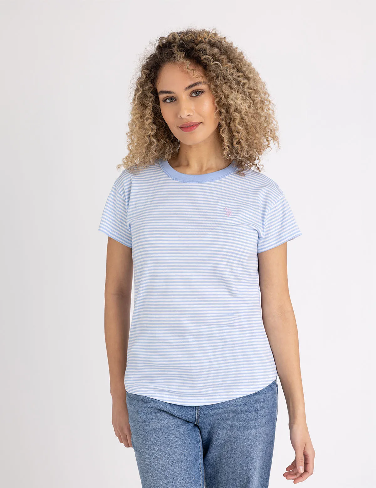 RINGER STRIPE T-SHIRT sold by U.S. Polo Assn. product image thumbnail 3